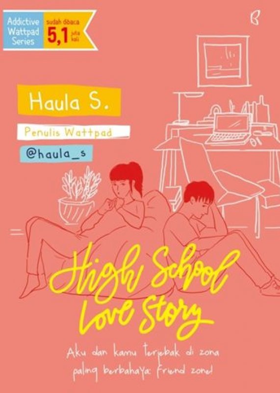 Cover Buku High School Love Story