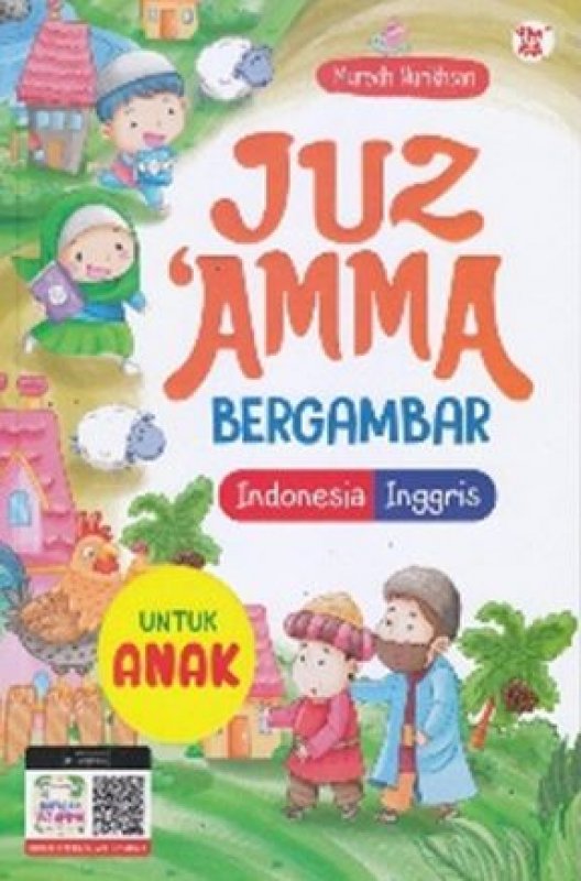 Cover Buku Juz Amma Bergambar Indonesia-Inggris