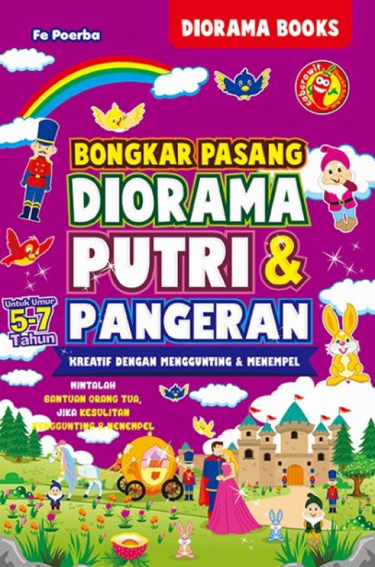 Cover Buku Bongkar Pasang Diorama Putri & Pangeran