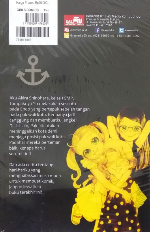 Cover Belakang Buku Love & Warship Vol. 8