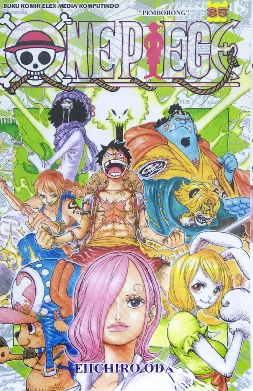 Cover Buku One Piece 85