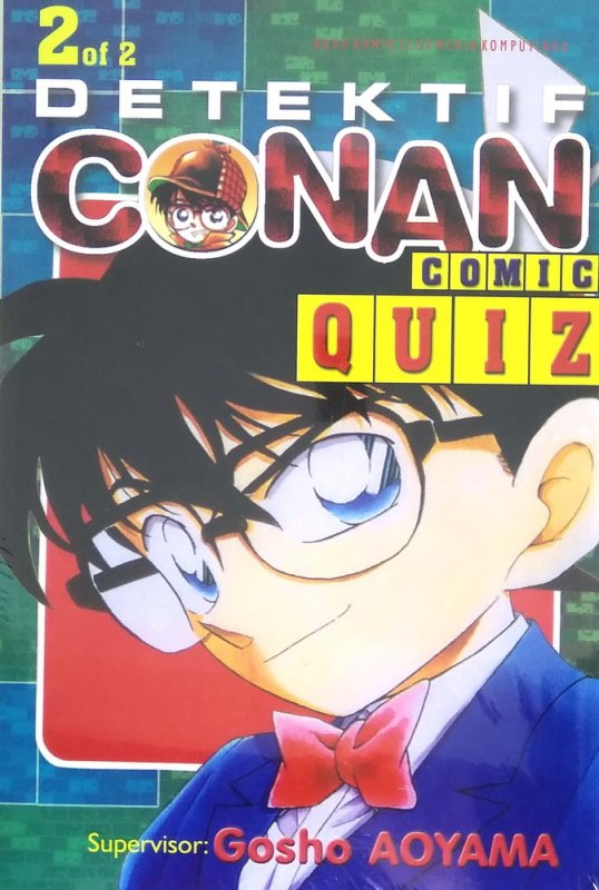 Cover Buku Detektif Conan Comic Quiz 2