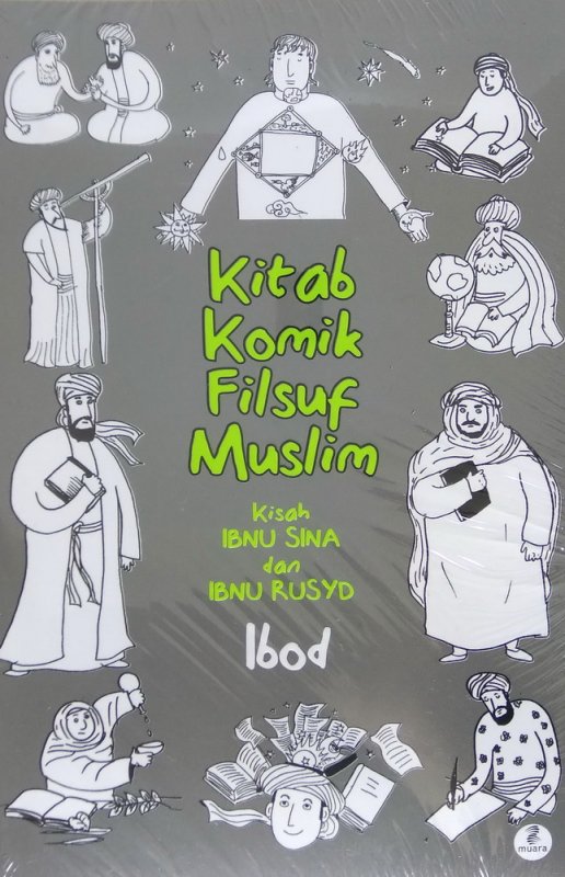 Cover Buku Kitab Komik Filsuf Muslim