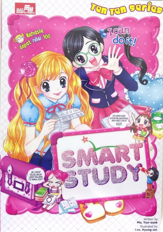 Cover Buku Ten-Ten: Smart Study [Education comic]