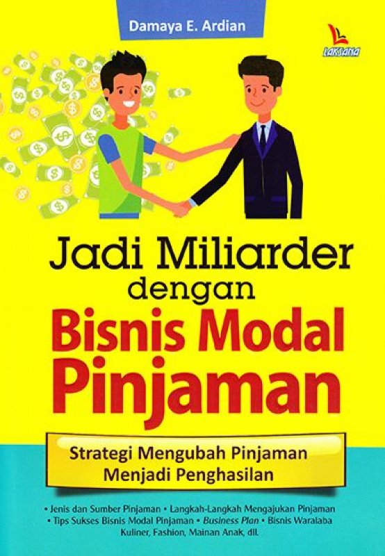 Cover Buku JADI MILIARDER DENGAN BISNIS MODAL PINJAMAN
