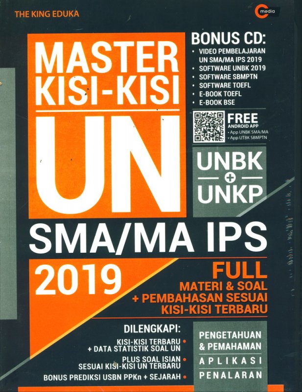 Cover Buku MASTER KISI-KISI UN SMA/MA IPS 2019