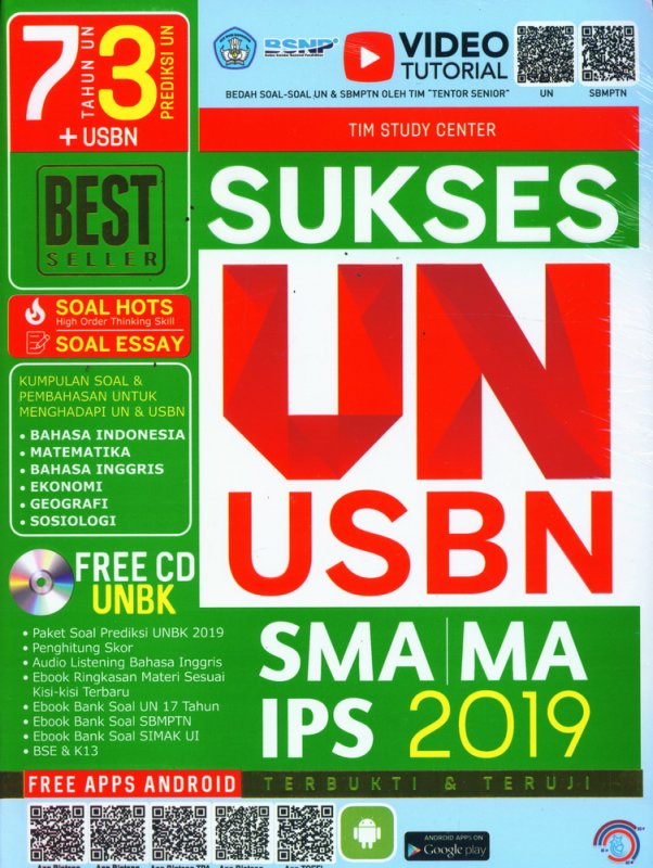 Cover Buku SUKSES UN USBN SMA/MA IPS 2019