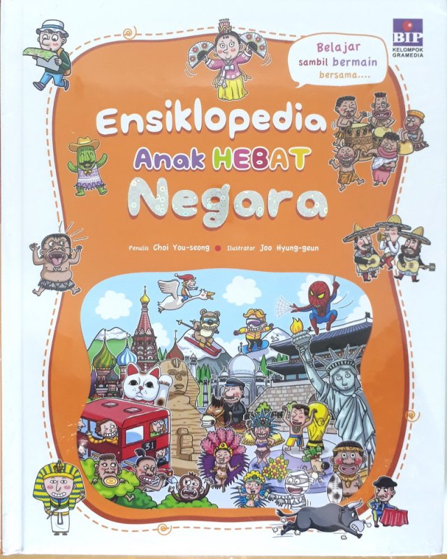 Cover Buku Ensiklopedia Anak Hebat : Negara (edisi revisi)