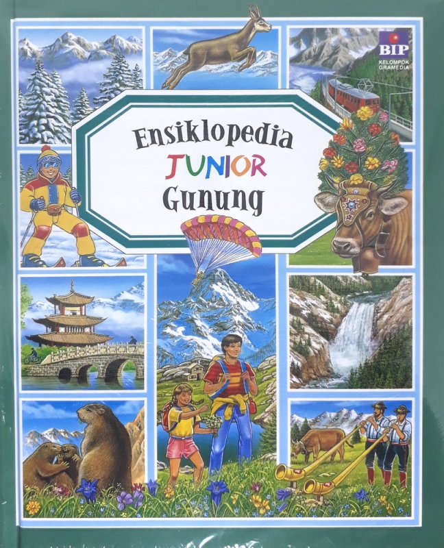 Cover Buku Ensiklopedia Junior : Gunung