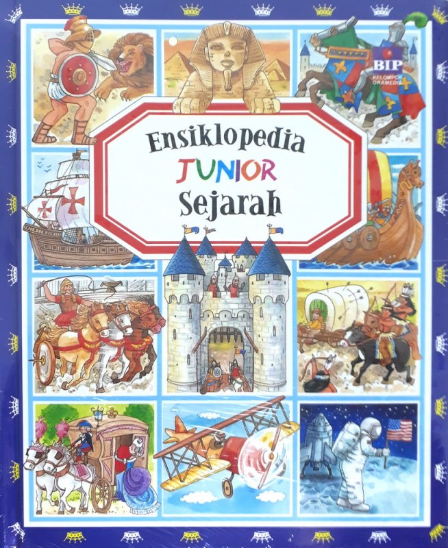 Cover Buku Ensiklopedia Junior : Sejarah