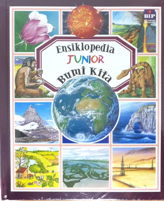 Cover Buku Ensiklopedia Junior : Bumi Kita