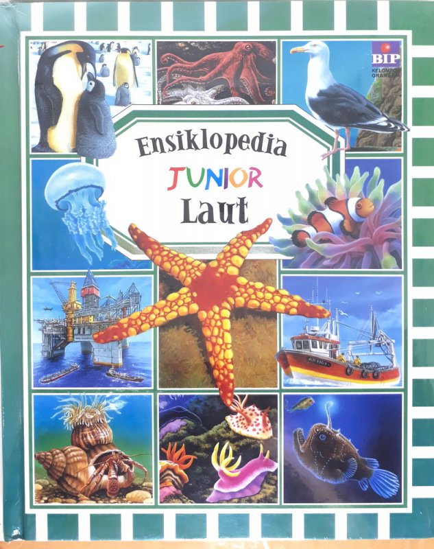Cover Buku Ensiklopedia Junior : Laut