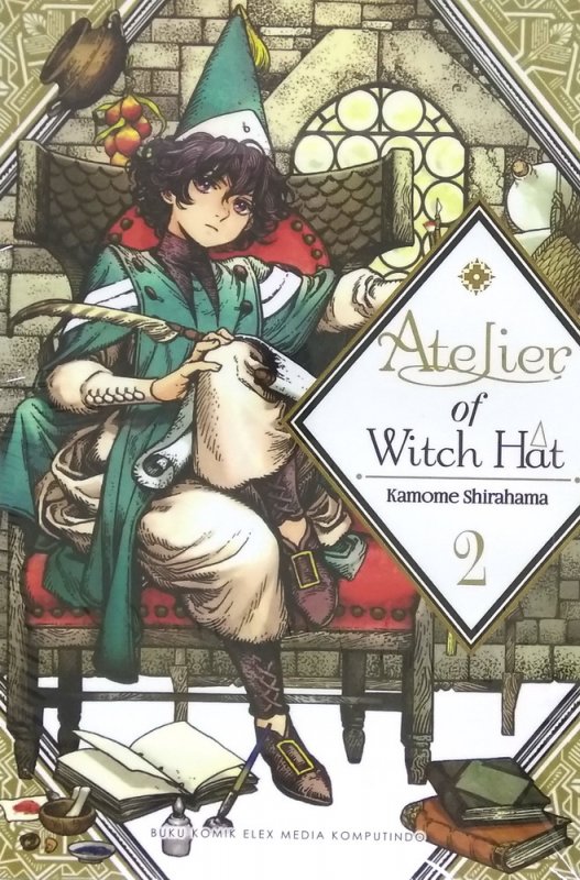 Cover Buku Atelier of Witch Hat 02