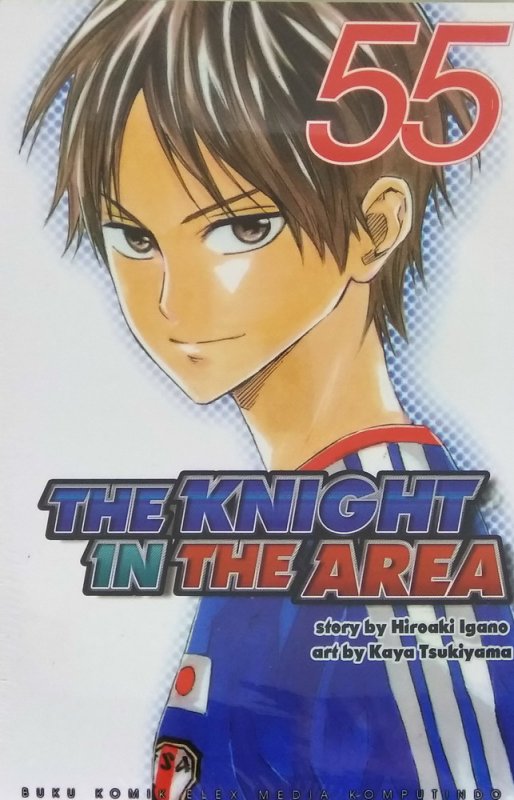 Cover Buku The Knight In The Area 55