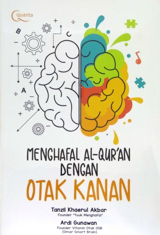Cover Buku Menghafal Al-Quran dengan Otak Kanan