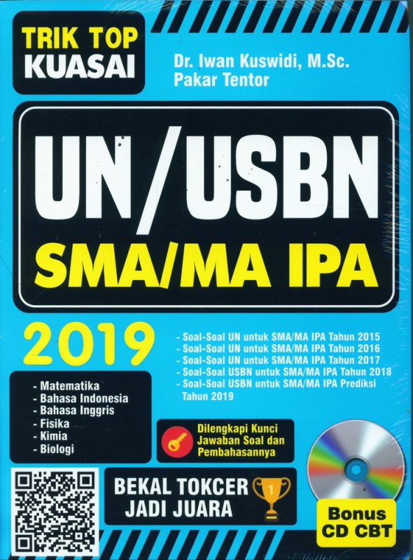 Cover Buku Trik Top Kuasai UN/USBN SMA/MA IPA 2019