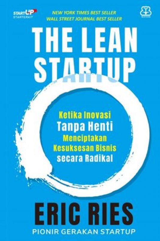 Cover Buku The Lean Startup (republish)