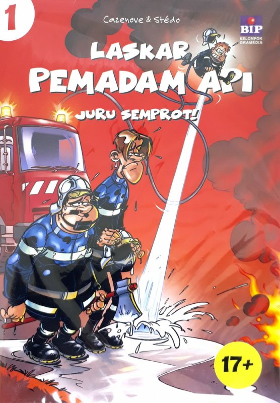 Cover Buku Laskar Pemadam Api : Juru Semprot!