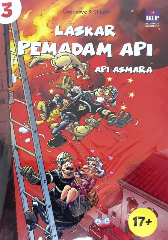 Cover Buku Laskar Pemadam Api : Api Asmara