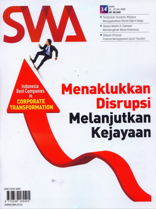 Cover Buku Majalah SWA Sembada No. 14 | 12 - 25 Juli 2018