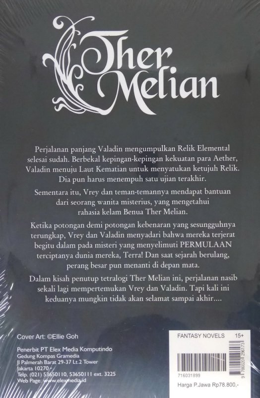Cover Belakang Buku Ther Melian: Genesis (Collector`s Edition)