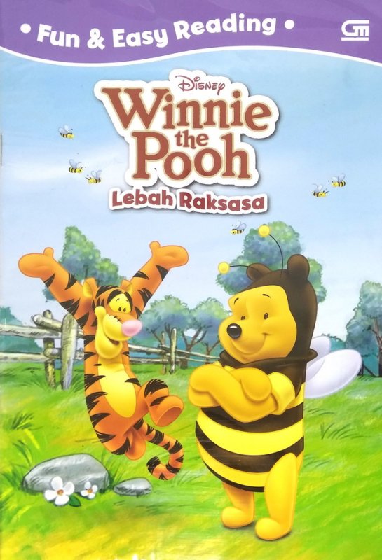 Cover Buku Winnie The Pooh dan Lebah Raksasa