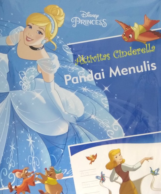 Cover Buku Aktivitas Cinderella: Pandai Menulis