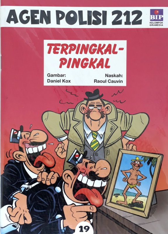 Cover Buku Seri Agen Polisi 212 No. 19 : Terpingkal-Pingkal