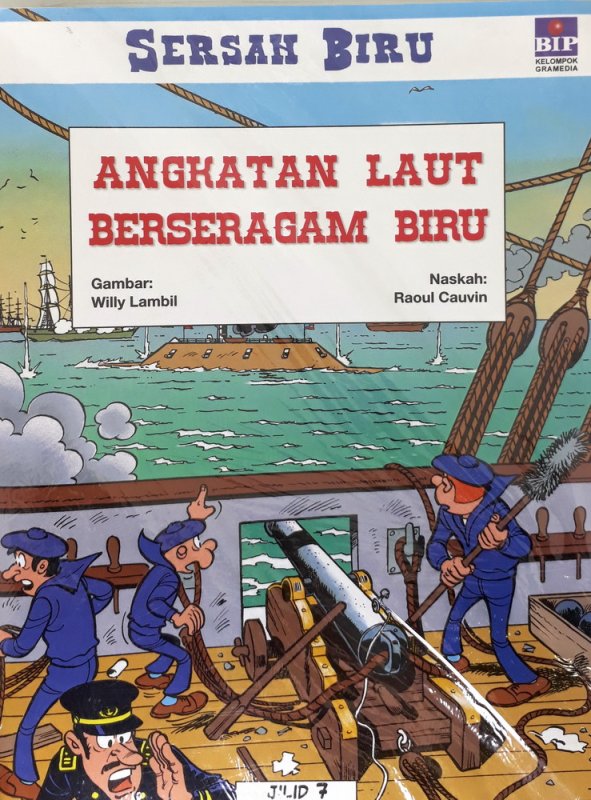 Cover Buku Sersan Biru 7 : Angkatan Laut Berseragam Biru