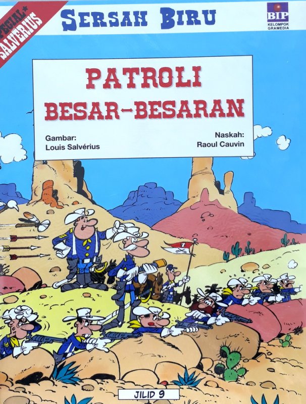 Cover Buku Sersan Biru 97 : Patroli Besar-Besaran