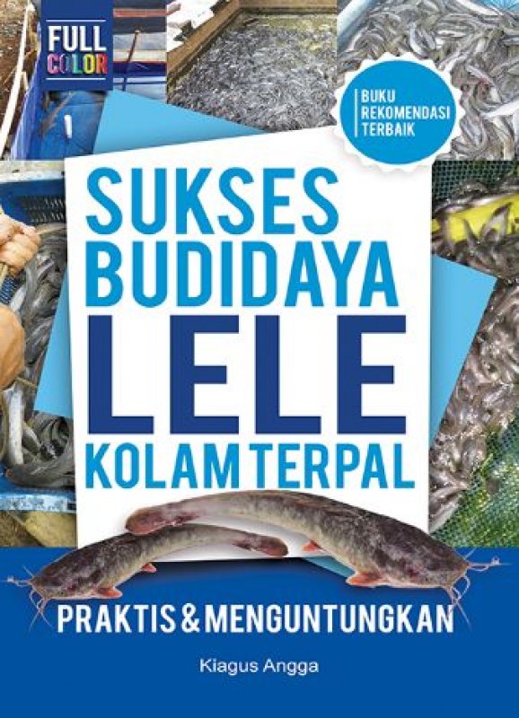 Cover Buku Sukses Budidaya Lele Kolam Terpal