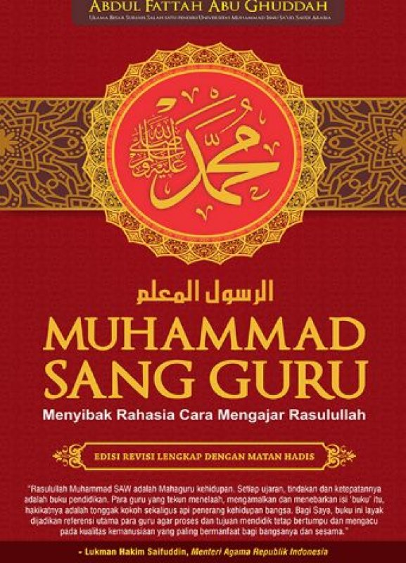 Cover Buku Muhammad Sang Guru Edisi Revisi Lengkap Dengan Matan Hadis