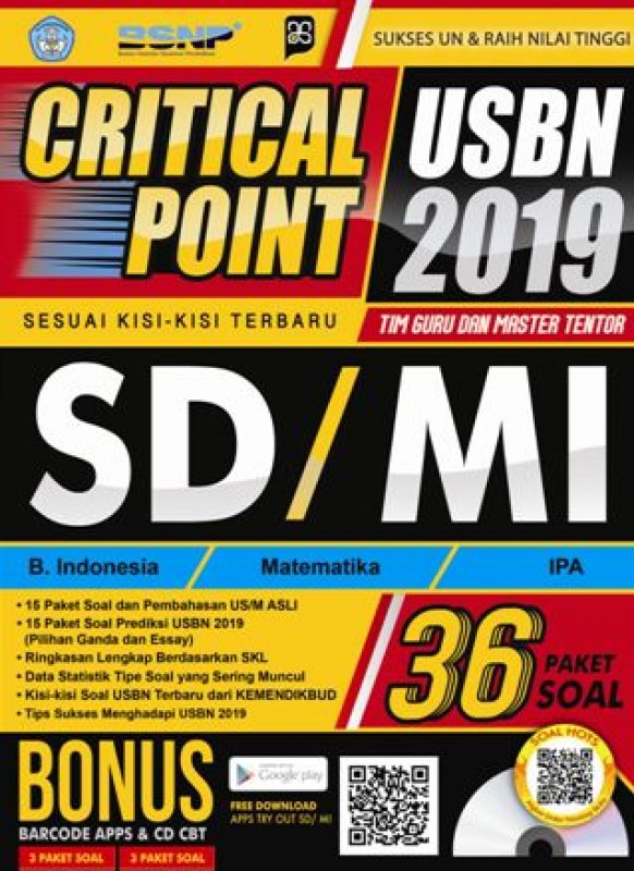 Cover Buku Critical Point USBN SD/MI 2019