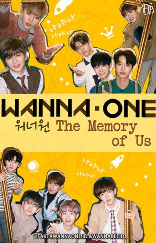 Cover Buku Wanna One The Memory of Us