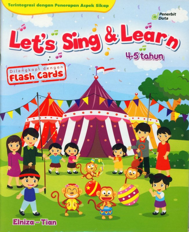Cover Buku Lets Sing & Learn (4-5 tahun)