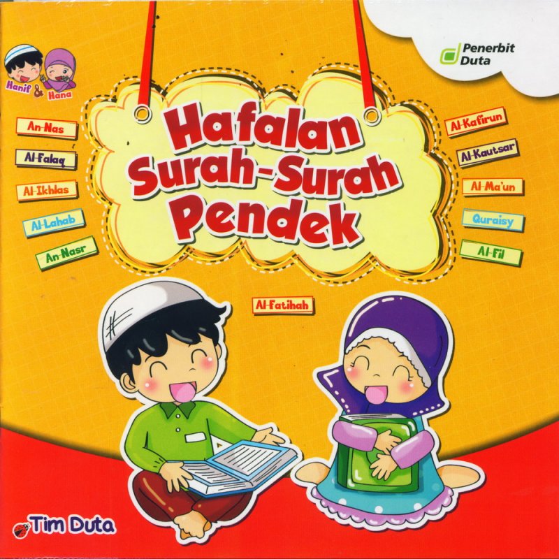 Cover Buku Seri Hanif & Hana: Hafalan Surah-Surah Pendek