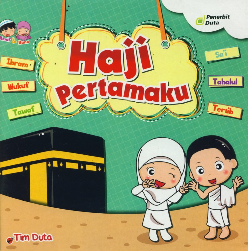 Cover Buku Seri Hanif & Hana: Haji Pertamaku