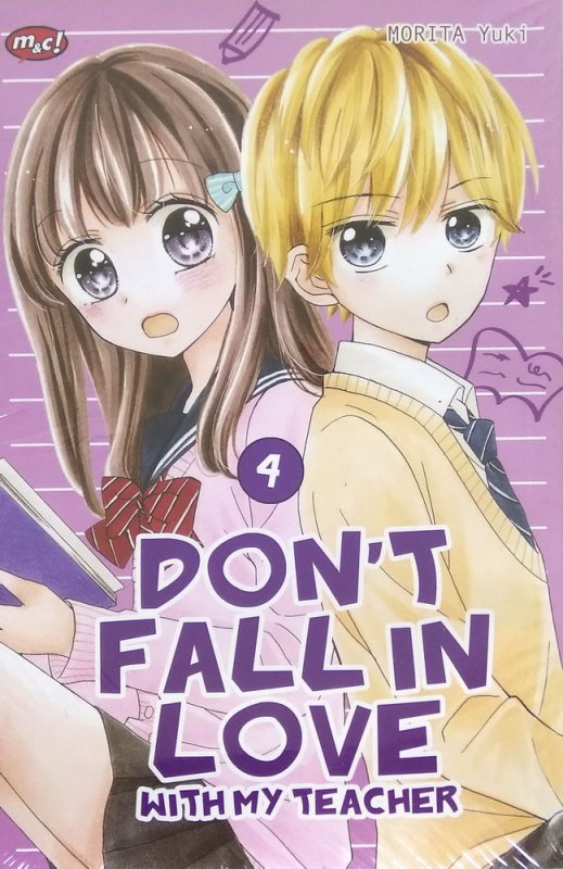Cover Buku Dont Fall in Love with My Teacher! 04