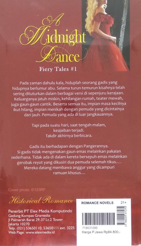 Cover Belakang Buku HR: A Midnight Dance