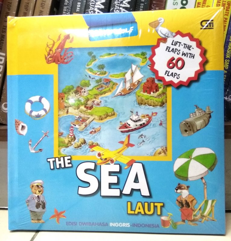 Cover Buku The Sea (Laut) : Boardbook - Edisi Dwibahasa Inggris-indonesia