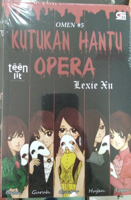 Cover Buku Omen#5: Kutukan Hantu Opera