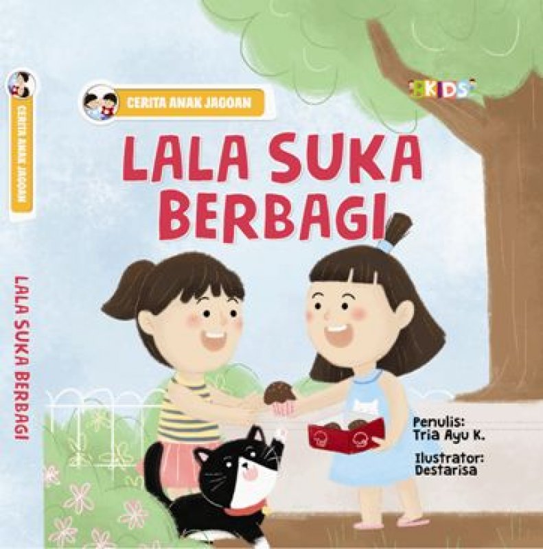 Cover Buku Lala Suka Berbagi (Cerita Anak Jagoan)
