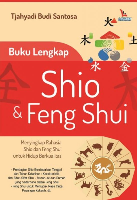 Cover Buku Buku Lengkap Shio dan Fengshui