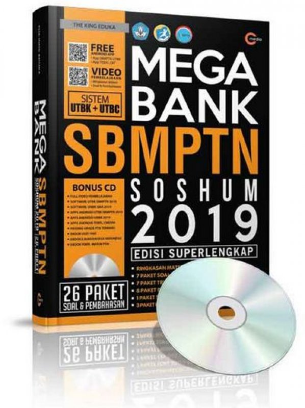 Cover Buku Mega Bank SBMPTN Soshum 2019