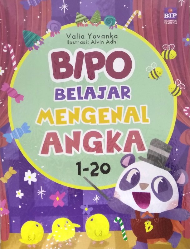 Cover Buku BIPO Belajar Mengenal Angka