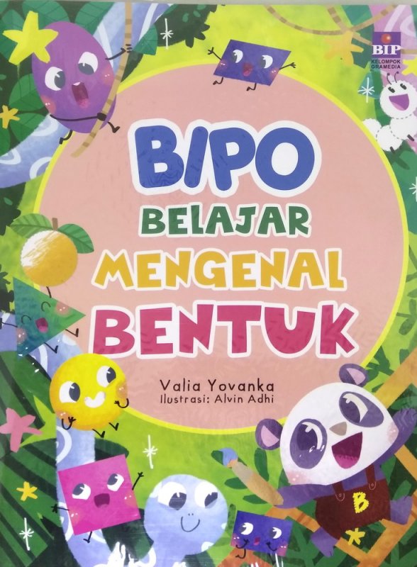 Cover Buku BIPO Belajar Mengenal Bentuk