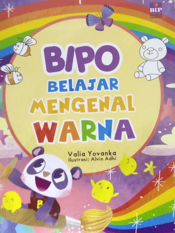 Cover Buku BIPO Belajar Mengenal Warna