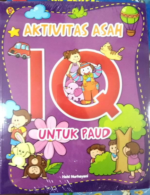 Cover Buku Aktivitas Asah IQ