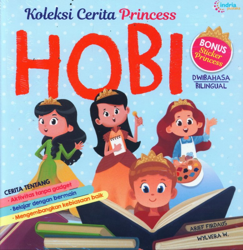 Cover Buku Koleksi Cerita Princess HOBI - Dwibahasa Bilingual