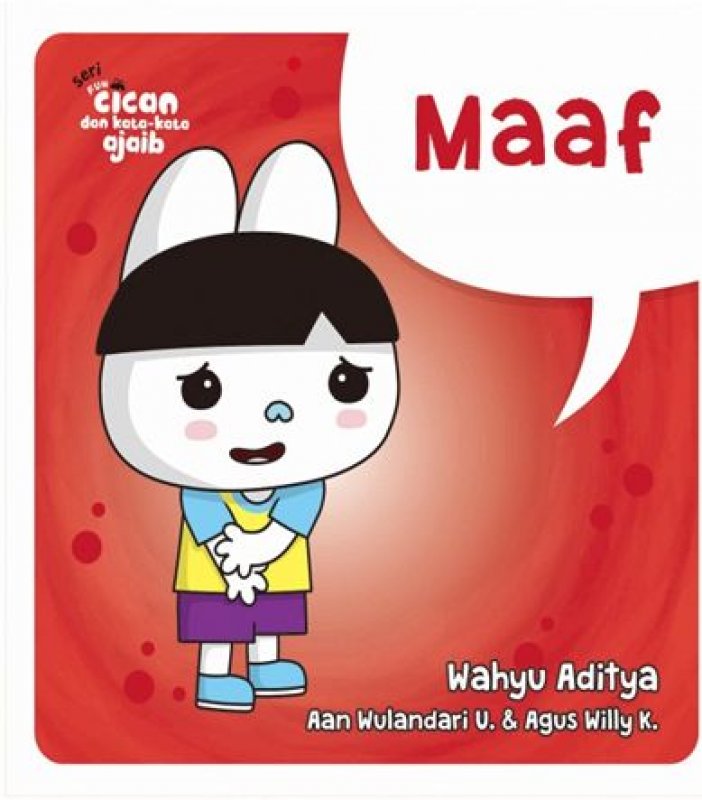 Cover Buku Cican dan Kata-kata Ajaib: MAAF
